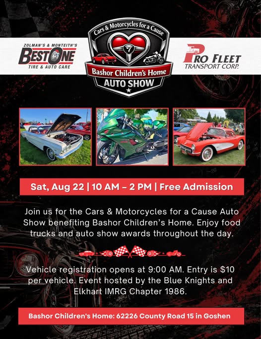Bashor - Car & Motorcycles for a Cause Auto Show