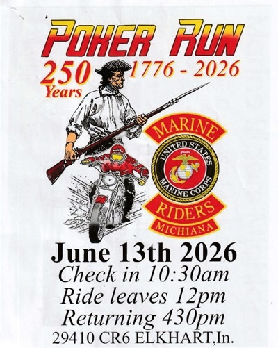 Marine Riders Michiana Poker Run